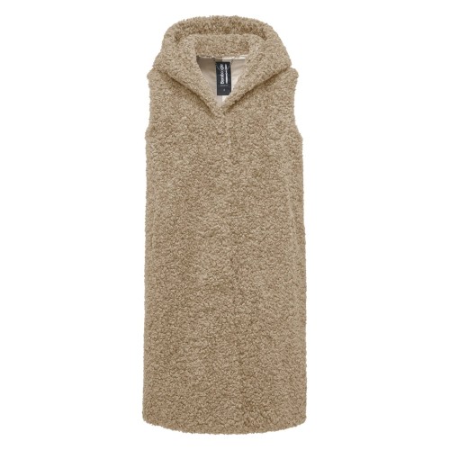 GILET LUNGO ECO PELLICCIA BOMBOOGIE VWKLOE-SFC5 180