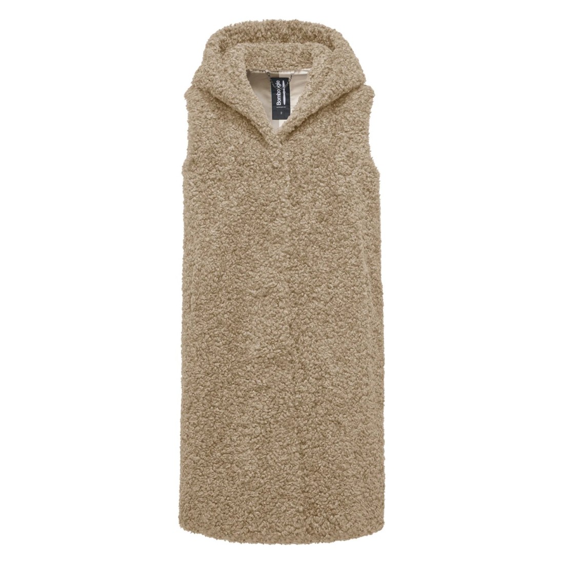 GILET LUNGO ECO PELLICCIA BOMBOOGIE VWKLOE-SFC5 180