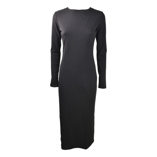 ANTIGUA ABITO MIDI LUCE ANTIGUA_COR NERO