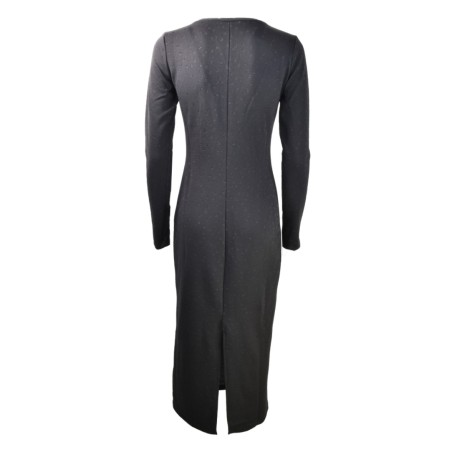 ANTIGUA ABITO MIDI LUCE ANTIGUA_COR NERO