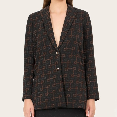 CARAIBI GIACCA LUCE CARAIBI_GEO NERO