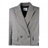 GIACCA CORTA PIED DE POULE SO ALLURE D33034 OIL