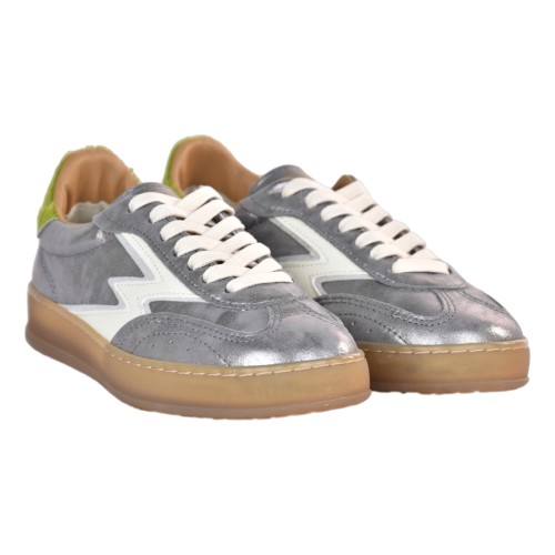 SNEAKERS CLUB 156 LAMINATED MOACONCEPT CL156 SILVER