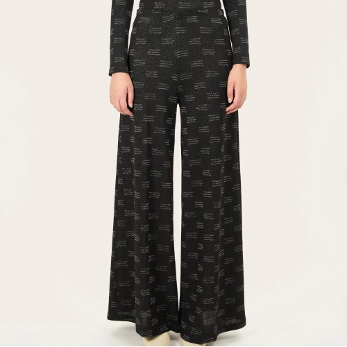 PALOMA PANTALONE PALAZZO LUCE PALOMA_ROAR ANTRACITE