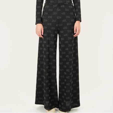 PALOMA PANTALONE PALAZZO LUCE PALOMA_ROAR ANTRACITE