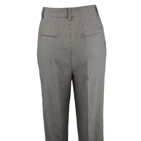 PANTALONE 7/8 PIED DE POULE SO ALLURE D66032 OIL