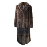WOMAN FUR COAT SWORD  6.6.44 8985 OAK