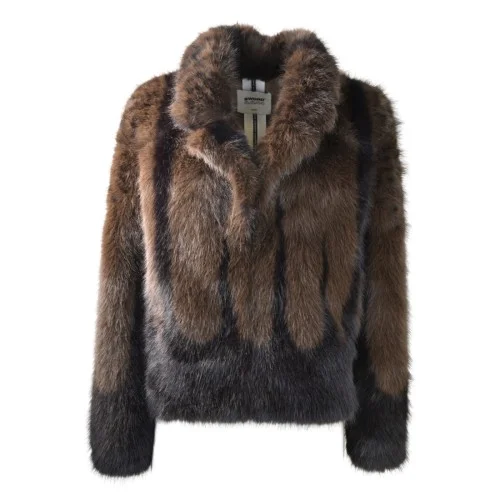 WOMAN FUR JACKET SWORD  6.6.44 8986 OAK