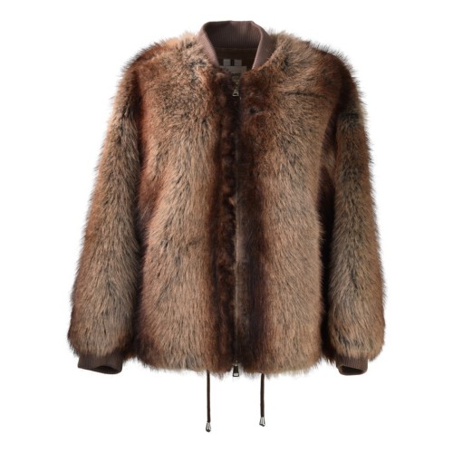 WOMAN FUR JACKET SWORD  6.6.44 8992 CHESTN