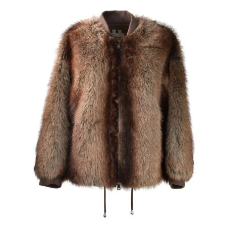 WOMAN FUR JACKET SWORD  6.6.44 8992 CHESTN