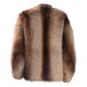 WOMAN FUR JACKET SWORD  6.6.44 8992 CHESTN