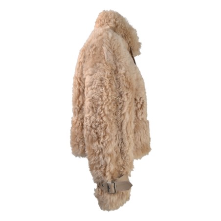 WOMAN FUR JACKET SWORD  6.6.44 9005 APRICOT