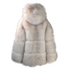 WOMAN FUR COAT SWORD  6.6.44 9038 SNOWWH