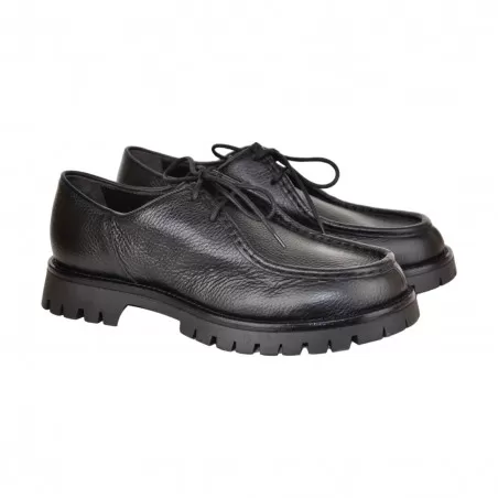 MOCASSINO ALLACCIATO J.O.LUXURY STYLE GIOTTO NERO