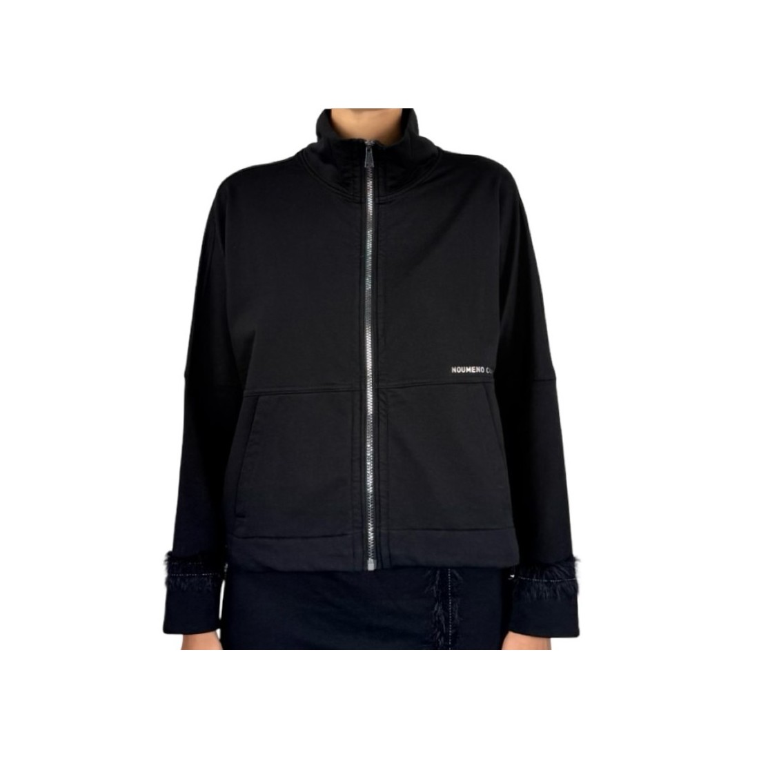 FELPA FULL ZIP TASCHE NOUMENO CONCEPT N-F231-15157 001