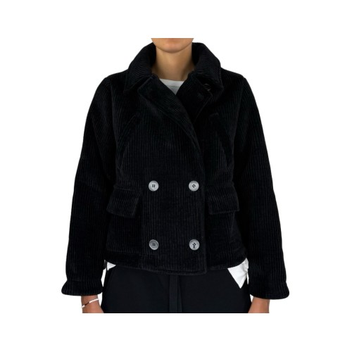 PEACOAT CORTO VELLUTO NOUMENO CONCEPT N-J65-15000 001