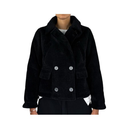 PEACOAT CORTO VELLUTO NOUMENO CONCEPT N-J65-15000 001