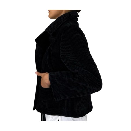 PEACOAT CORTO VELLUTO NOUMENO CONCEPT N-J65-15000 001