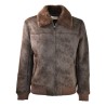 MAN FUR JACKET BULLY 5152 MORO