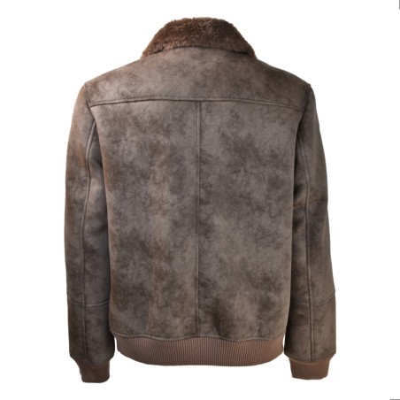 MAN FUR JACKET BULLY 5152 MORO