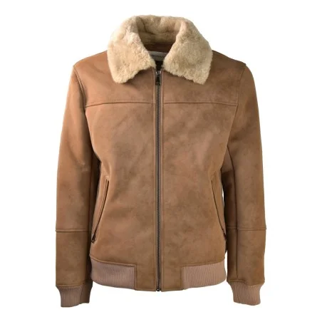 MAN FUR JACKET BULLY 5152 NOCE