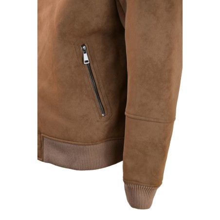 MAN FUR JACKET BULLY 5152 NOCE