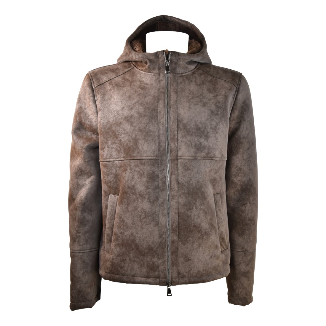 MAN FUR JACKET BULLY 5154 MORO