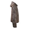 MAN FUR JACKET BULLY 5154 MORO