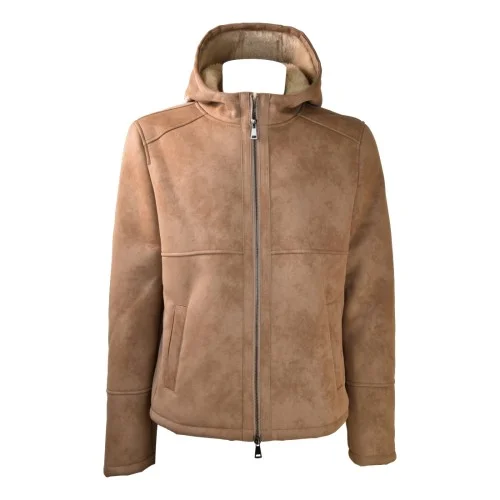 MAN FUR JACKET BULLY 5154 NOCE