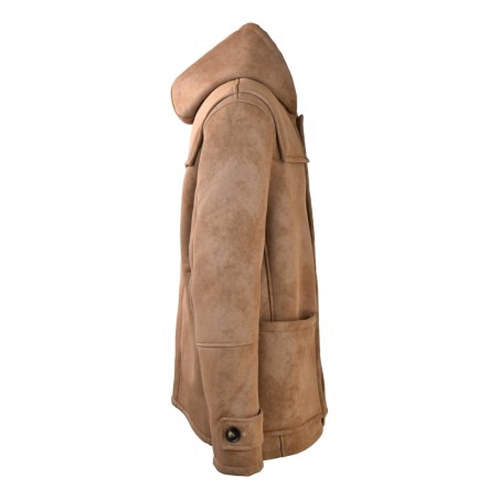 MAN FUR JACKET BULLY 5158 NOCE