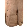 MAN FUR JACKET BULLY 5158 NOCE