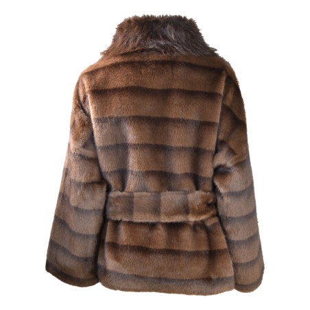 WOMAN FUR JACKET BULLY 7238 CACMIX