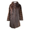 WOMAN FUR COAT BULLY 7239 CACMIX