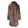 WOMAN FUR COAT BULLY 7239 CACMIX