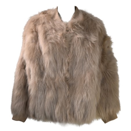 WOMAN FUR JACKET BULLY 7249 CENERE
