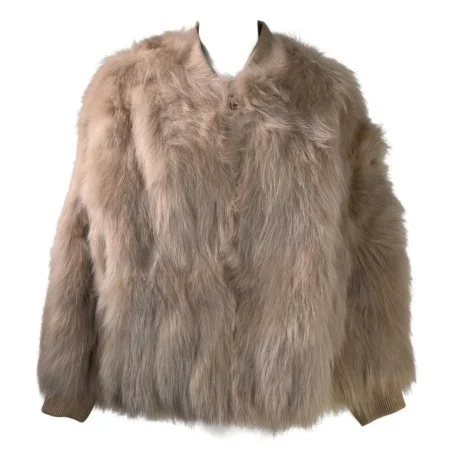 WOMAN FUR JACKET BULLY 7249 CENERE