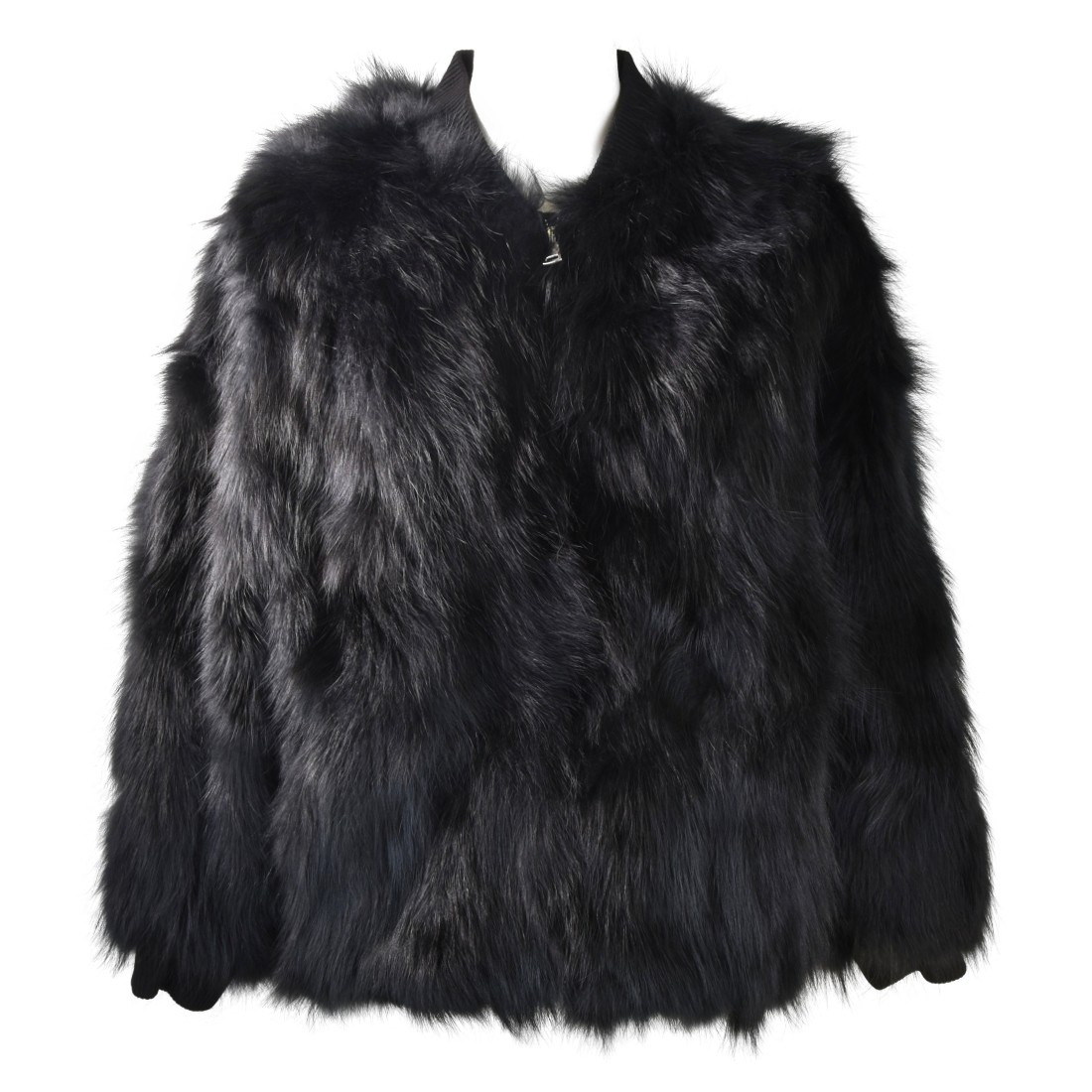 WOMAN FUR JACKET BULLY 7249 NERO