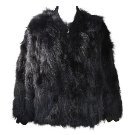 WOMAN FUR JACKET BULLY 7249 NERO