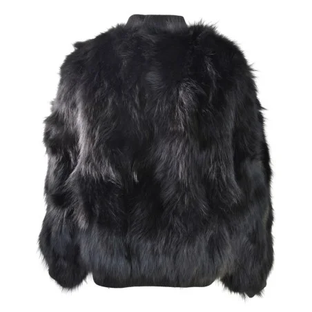 WOMAN FUR JACKET BULLY 7249 NERO