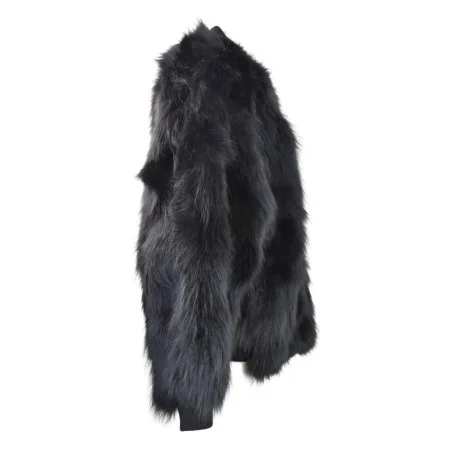 WOMAN FUR JACKET BULLY 7249 NERO