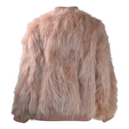 WOMAN FUR JACKET BULLY 7249 ROSA