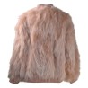 WOMAN FUR JACKET BULLY 7249 ROSA