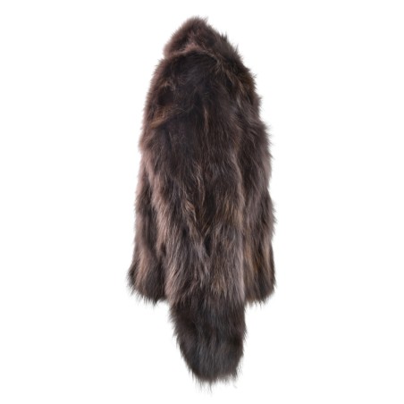 WOMAN FUR JACKET BULLY 7250 CACAO