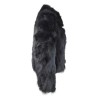WOMAN FUR JACKET BULLY 7250 NERO