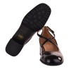 DECOLLETE INCROCIO CINTURINO LA PARIGINA D6403-G NERO