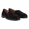 MOCASSINO BORCHIE LA PARIGINA F7400-GB NERO