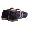 BALLERINA DOPPIO CINTURINO J.O.LUXURY STYLE 991-TESS NAVY