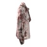 BLUSA COLLO SCIARPA FIORE SO ALLURE D22031C POUDRE