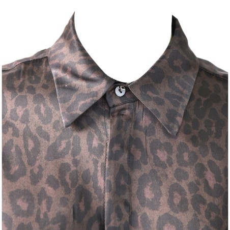 CAMICIA COLLO UOMO SO ALLURE D22032C FONDENTE