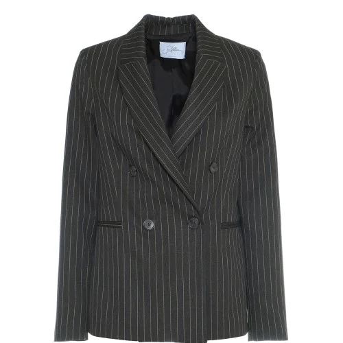 GIACCA SLIM GESSATO SO ALLURE D33011C LAVAGNA